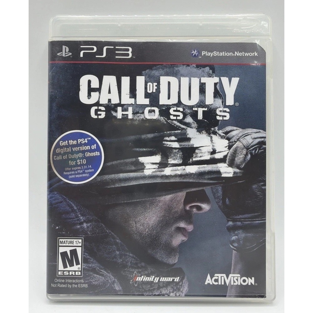 Call of Duty: Ghosts Sony PlayStation 3/PS3 Complete In Box CIB